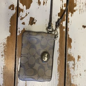 Coach wristlet